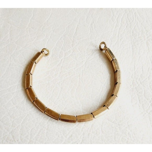 Ladies 1/20 10k GF Bratton Vintage Watch Stretch Band 5.5\